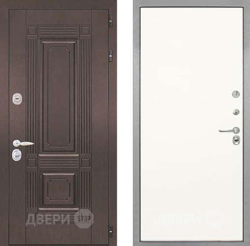 Входная металлическая Дверь Интекрон (INTECRON) Италия Гладкая Слоновая кость в Чехове