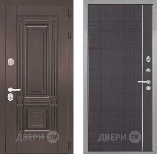 Дверь Интекрон (INTECRON) Италия В-07 с молдингом Венге в Чехове
