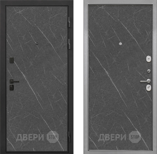 Дверь Интекрон (INTECRON) Профит Black Гранит Лава Оникс Гладкая Гранит лава оникс в Чехове