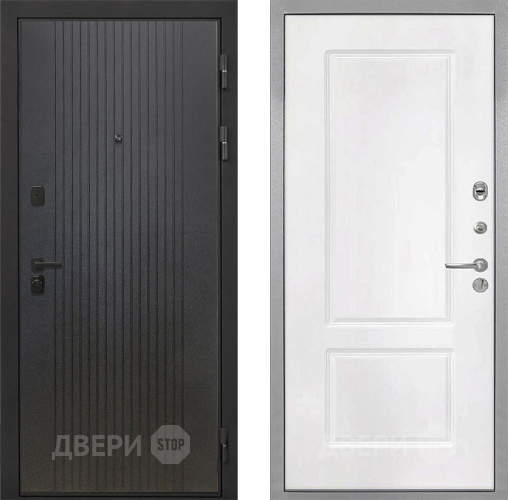 Дверь Интекрон (INTECRON) Профит Black ФЛ-295 КВ-2 Белый матовый в Чехове