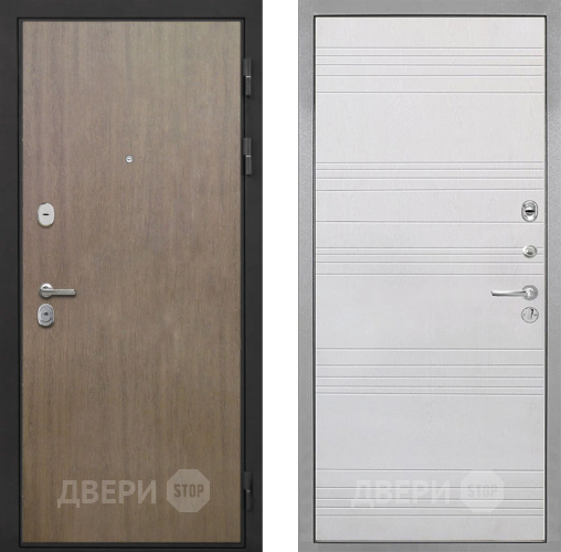 Дверь Интекрон (INTECRON) Гектор Венге Коричневый ФЛ-316 Белый ясень в Чехове