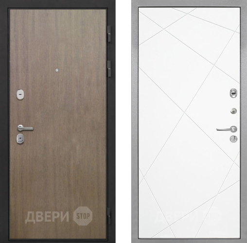 Дверь Интекрон (INTECRON) Гектор Венге Коричневый Лучи-М Софт милк в Чехове