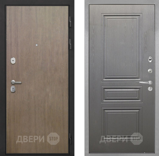 Дверь Интекрон (INTECRON) Гектор Венге Коричневый ФЛ-243 Графит вуд дуб в Чехове
