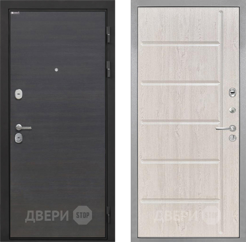 Входная металлическая Дверь Интекрон (INTECRON) Гектор Эковенге ФЛ-102 Сосна белая в Чехове