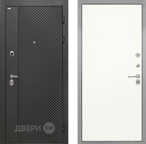 Дверь Интекрон (INTECRON) Олимпия Black 4К Гладкая Слоновая кость в Чехове