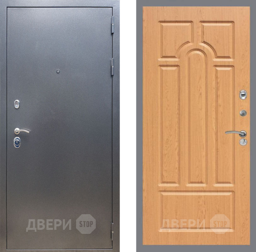 Входная металлическая Дверь Рекс (REX) 11 FL-58 Дуб в Чехове