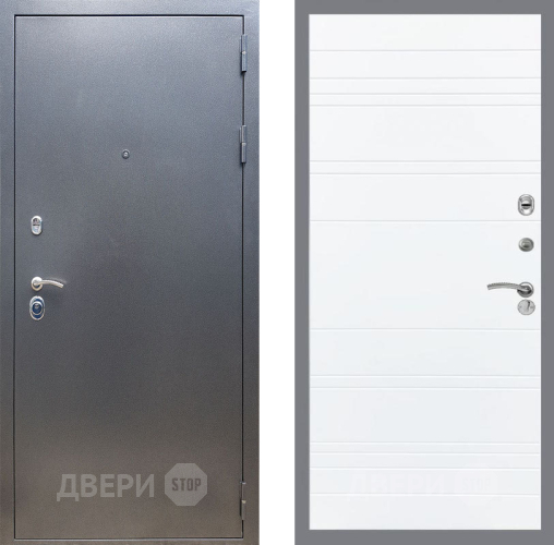 Дверь Рекс (REX) 11 Line Силк Сноу в Чехове