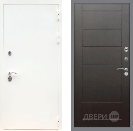 Дверь Рекс (REX) 5 Белая Шагрень Сити Венге в Чехове