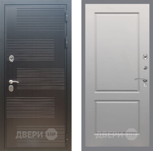 Входная металлическая Дверь Рекс (REX) премиум 185 FL-117 Грей софт в Чехове