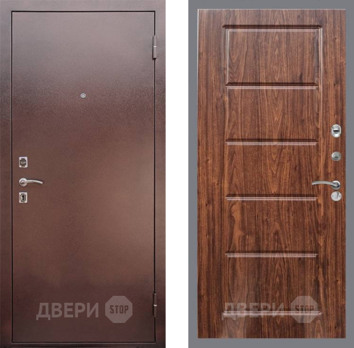 Дверь Рекс (REX) 1 FL-39 орех тисненый в Чехове