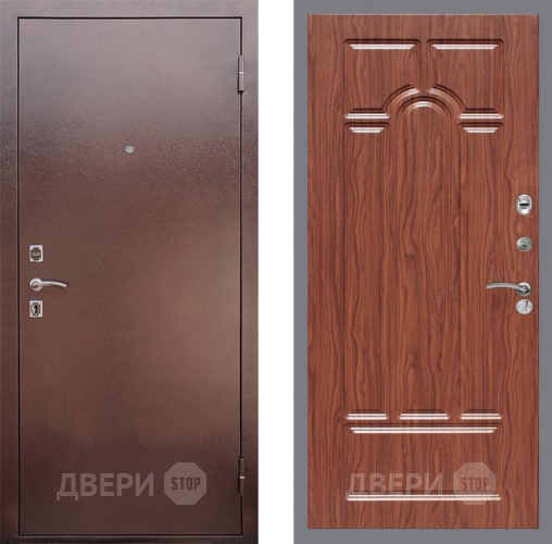 Дверь Рекс (REX) 1 FL-58 орех тисненый в Чехове