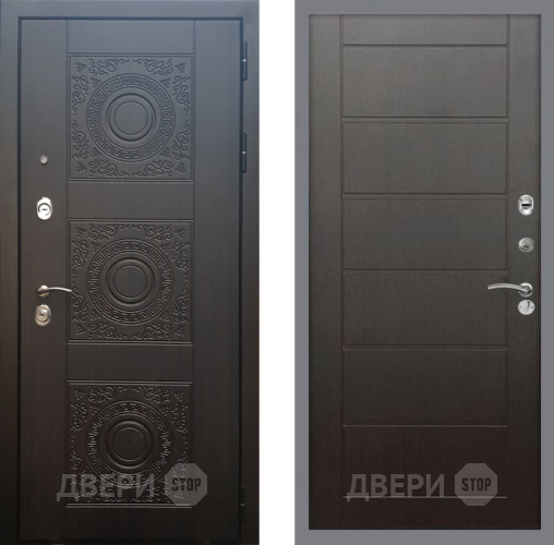 Входная металлическая Дверь Рекс (REX) 10 Сити Венге в Чехове