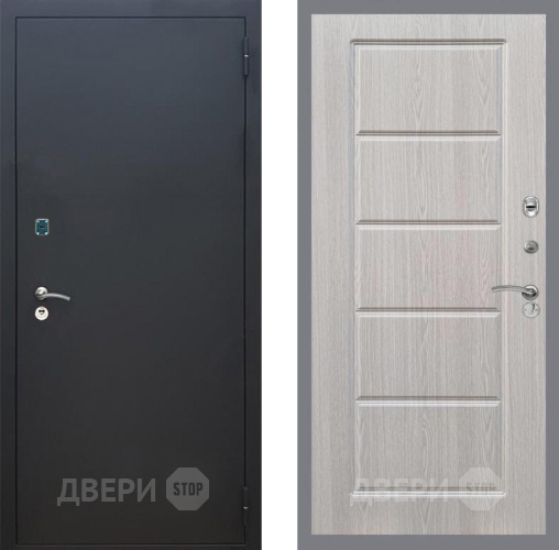 Дверь Рекс (REX) 1A Черный Муар FL-39 Беленый дуб в Чехове