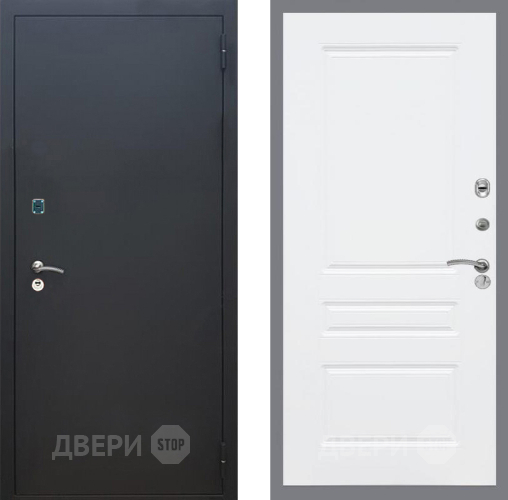 Дверь Рекс (REX) 1A Черный Муар FL-243 Силк Сноу в Чехове