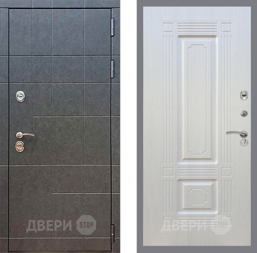 Входная металлическая Дверь Рекс (REX) 21 FL-2 Лиственница беж в Чехове