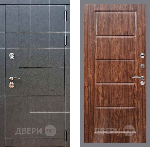 Входная металлическая Дверь Рекс (REX) 21 FL-39 орех тисненый в Чехове