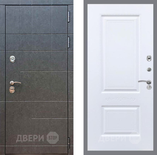 Входная металлическая Дверь Рекс (REX) 21 Смальта Силк Сноу в Чехове