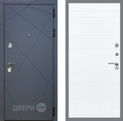 Дверь Рекс (REX) 13 Силк Титан Line Силк Сноу в Чехове
