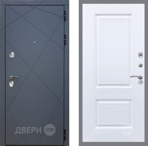 Дверь Рекс (REX) 13 Силк Титан Смальта Силк Сноу в Чехове