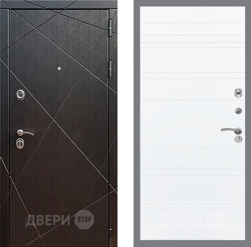 Дверь Рекс (REX) 13 Венге Line Силк Сноу в Чехове