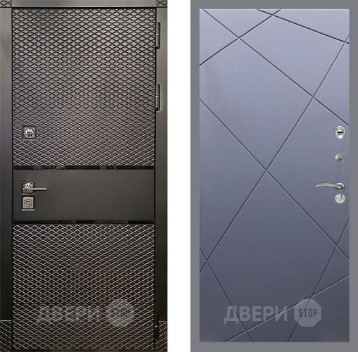 Дверь Рекс (REX) 15 Черный Кварц FL-291 Силк титан в Чехове