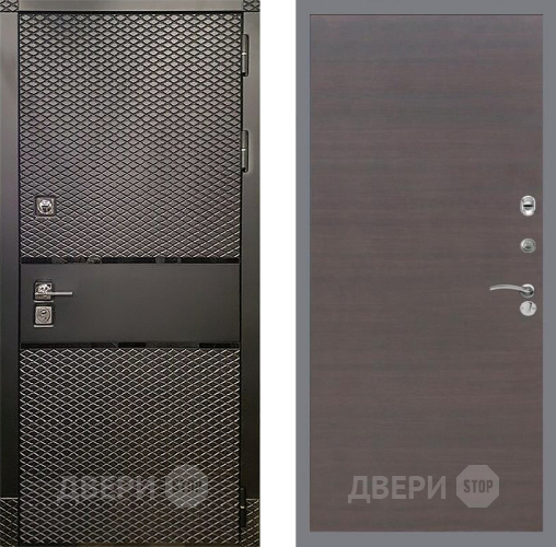 Дверь Рекс (REX) 15 Черный Кварц GL венге поперечный в Чехове