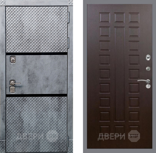 Дверь Рекс (REX) 15 Бетон Темный FL-183 Венге в Чехове