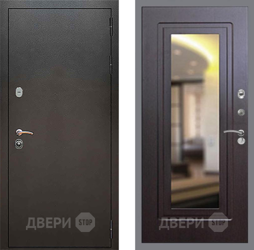 Дверь Рекс (REX) 5 Серебро Антик FLZ-120 Венге в Чехове