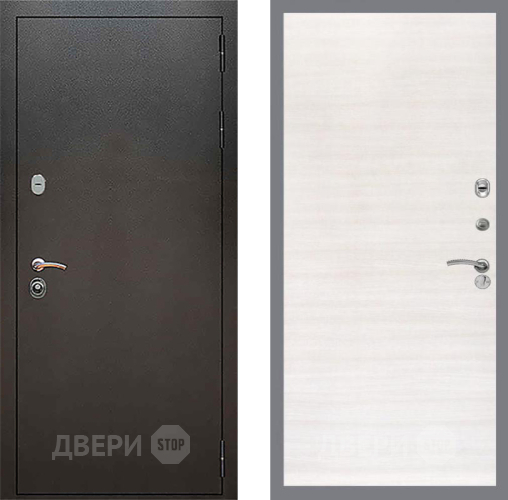 Входная металлическая Дверь Рекс (REX) 5 Серебро Антик GL Акация в Чехове