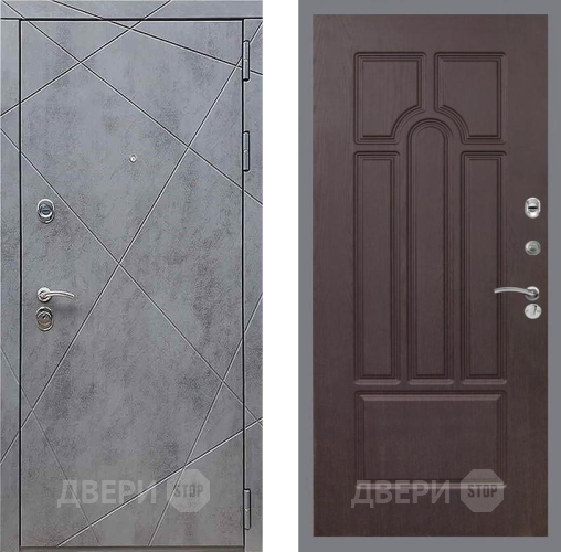Дверь Рекс (REX) 13 Бетон Темный FL-58 Венге в Чехове