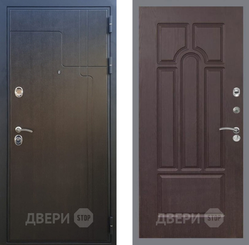 Входная металлическая Дверь Рекс (REX) Премиум-246 FL-58 Венге в Чехове