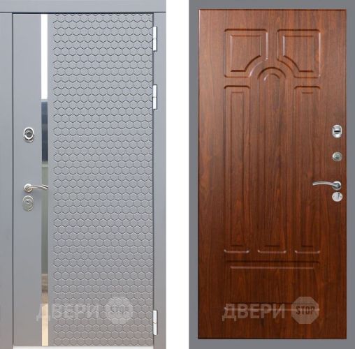 Входная металлическая Дверь Рекс (REX) 24 FL-58 Морёная берёза в Чехове