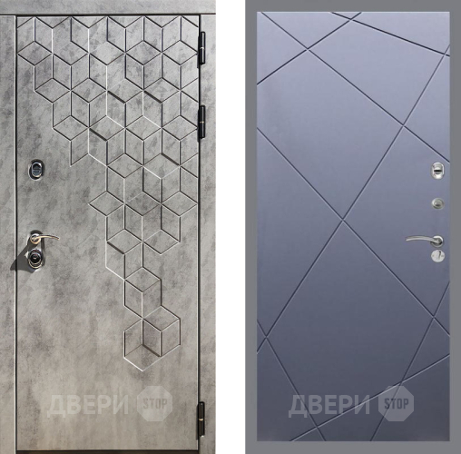 Дверь Рекс (REX) 23 FL-291 Силк титан в Чехове