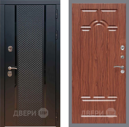 Дверь Рекс (REX) 25 FL-58 орех тисненый в Чехове