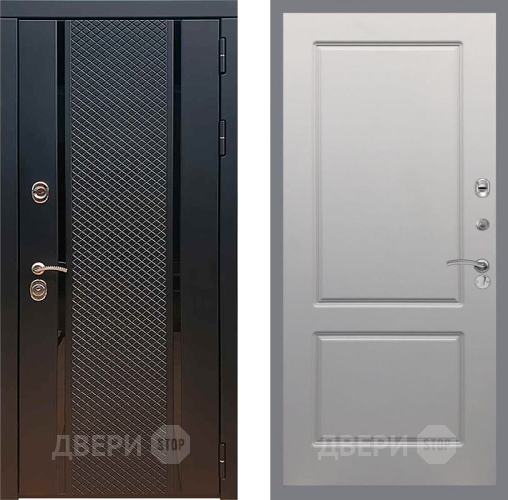 Входная металлическая Дверь Рекс (REX) 25 FL-117 Грей софт в Чехове