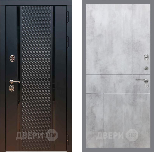 Дверь Рекс (REX) 25 FL-290 Бетон светлый в Чехове