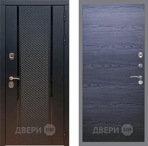 Дверь Рекс (REX) 25 GL Дуб тангенальный черный в Чехове