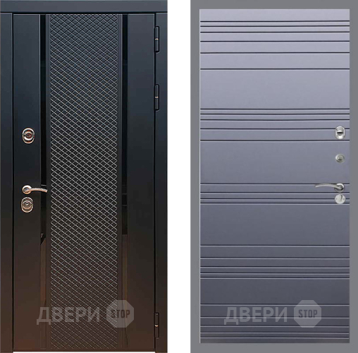 Дверь Рекс (REX) 25 Line Силк титан в Чехове