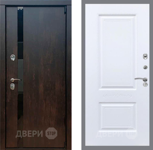 Входная металлическая Дверь Рекс (REX) 26 Смальта Силк Сноу в Чехове