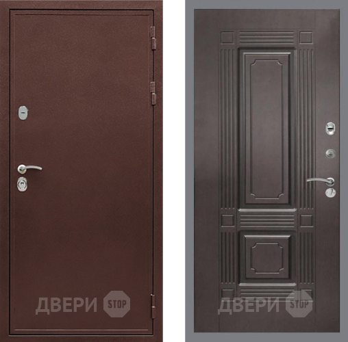 Дверь Рекс (REX) 5 металл 3 мм FL-2 Венге в Чехове