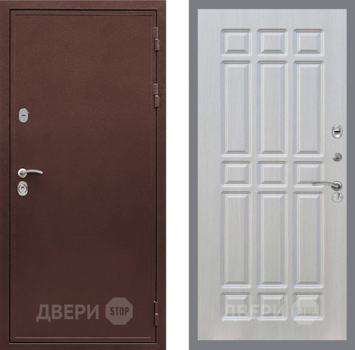 Дверь Рекс (REX) 5 металл 3 мм FL-33 Лиственница беж в Чехове