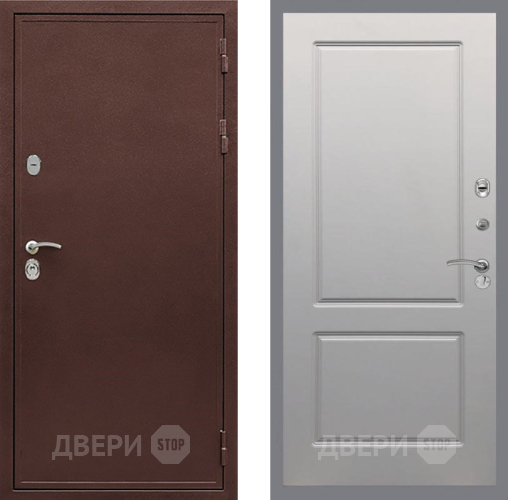 Дверь Рекс (REX) 5 металл 3 мм FL-117 Грей софт в Чехове