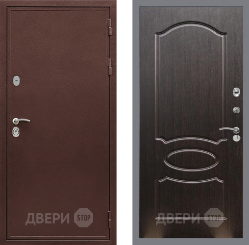 Дверь Рекс (REX) 5 металл 3 мм FL-128 Венге светлый в Чехове