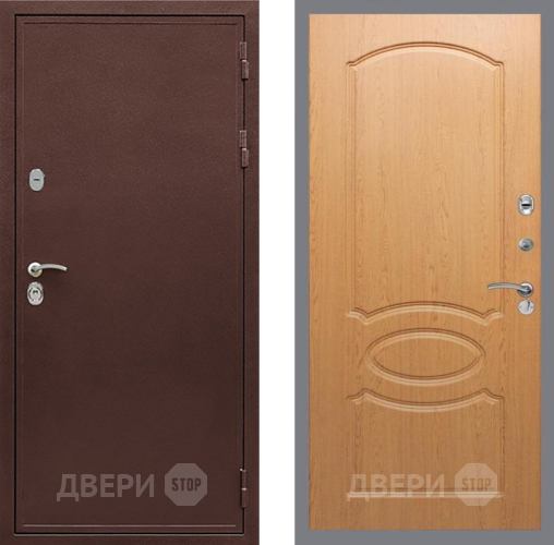 Дверь Рекс (REX) 5 металл 3 мм FL-128 Дуб в Чехове