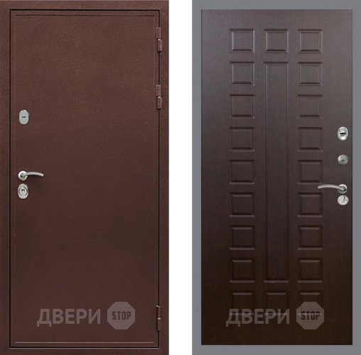 Входная металлическая Дверь Рекс (REX) 5 металл 3 мм FL-183 Венге в Чехове