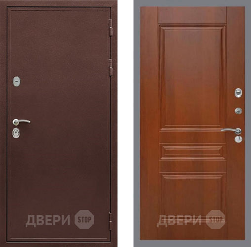 Дверь Рекс (REX) 5 металл 3 мм FL-243 Итальянский орех в Чехове